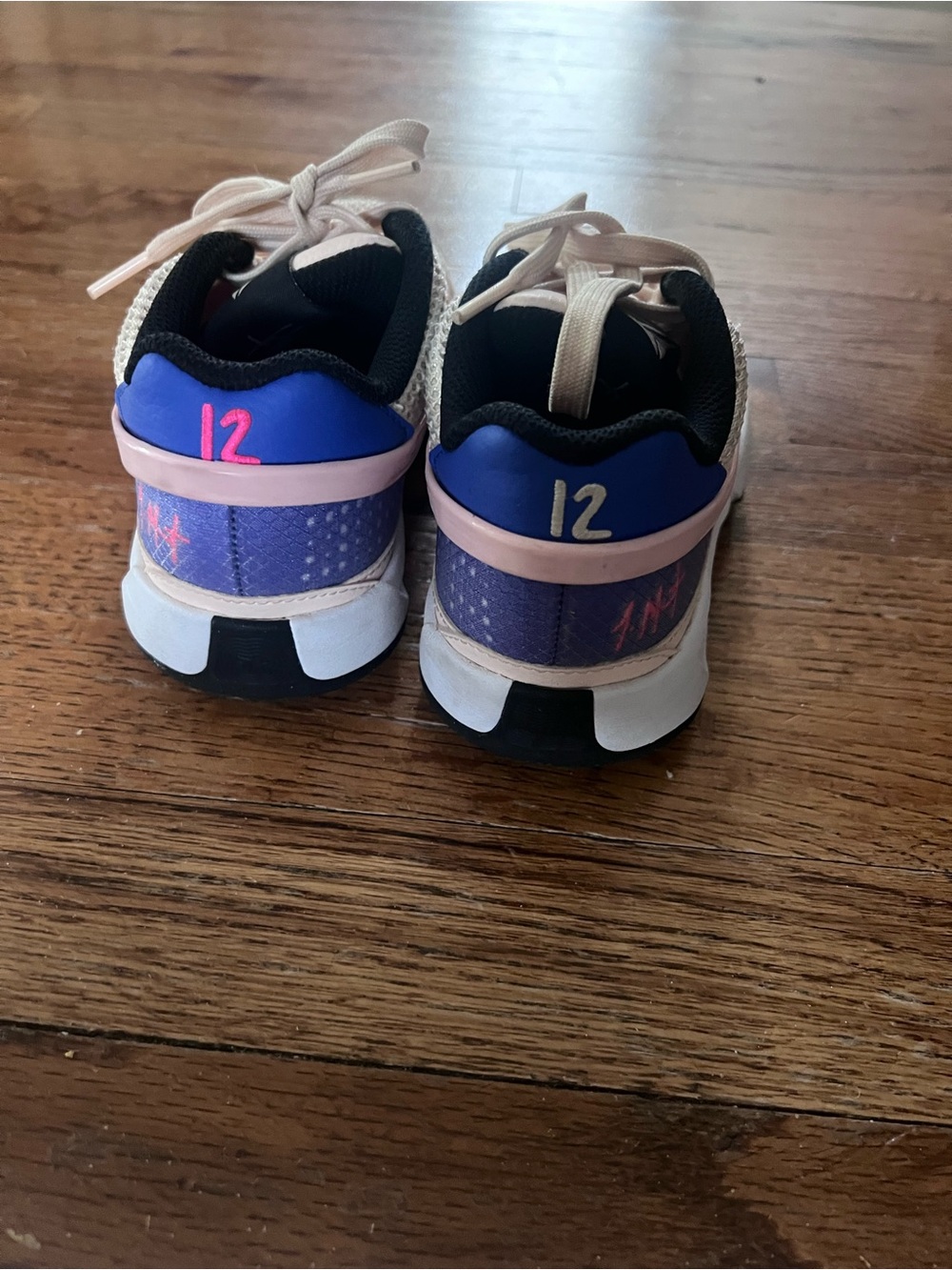 Nike Kids Purple & Pink Lace-Up Sneakers